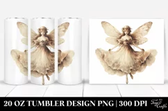 Simple Vintage Fairy Design, High-Quality Clipart Product Image 1