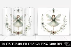 Simple Vintage Fairy Design, High-Quality Clipart Product Image 1