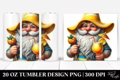 Gnome Yellow Hat Cocktail | 20 oz Tumbler Product Image 1