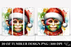 Christmas PNG 20 Oz Tumbler Design Product Image 1