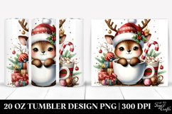 Christmas PNG 20 Oz Tumbler Design Product Image 1