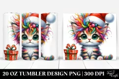 Baby Kitten with Crazy Haircut PNG Product Image 1