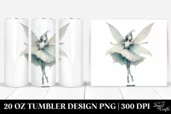Whimsical Dancing Fairy Clipart 20 Oz Tumbler Product Image 1