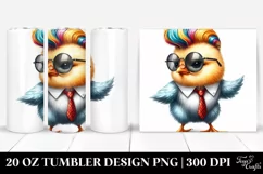Cute Baby Chicken Dancing | 20 oz Tumbler Product Image 1