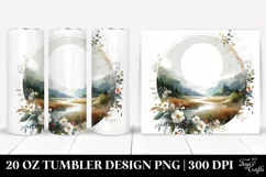 Simple Digital Painting 20 Oz Tumbler Product Image 1