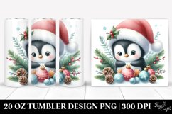 Christmas PNG 20 Oz Tumbler Design Product Image 1