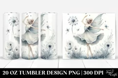 Whimsical Dancing Fairy 20 Oz Tumbler Product Image 1