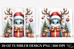 Christmas PNG 20 Oz Tumbler Design Product Image 1