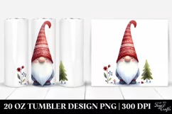 Whimsical Gnome | Tshirt|Tumbler|Mug|Clipart Product Image 1