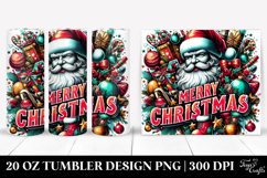 Christmas PNG 20 Oz Tumbler Design Product Image 1
