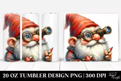 Gnome with es in Style | 20 Oz Tumbler Product Image 1
