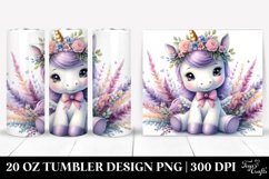 Baby Unicorn Heather | 20 oz Tumbler Product Image 1