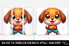 Colorful Labrador Retriever PNG Product Image 1