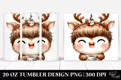 Baby Owl with Cool Haircut PNG Product Image 1