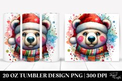 Christmas PNG 20 Oz Tumbler Design Product Image 1