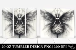Gothic Fairy | Tshirt|Tumbler|Mug|Clipart Product Image 1