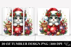 Christmas PNG 20 Oz Tumbler Design Product Image 1