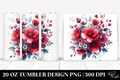 Christmas PNG 20 Oz Tumbler Design Product Image 1