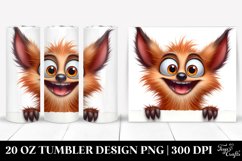 Cute Crazy Deer Enthusiastic | 20 oz Tumbler Product Image 1