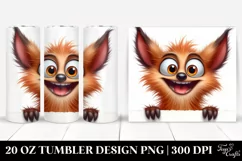 Cute Crazy Deer Enthusiastic | 20 oz Tumbler Product Image 1