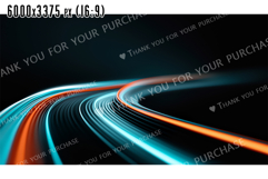 Curved Lines of Light Create an Abstract Background Design Product Image 3
