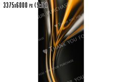Abstract Shapes Create a Flowing Design in Dark Colors Product Image 4