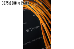 Colorful Lines Twist on Dark Background Product Image 4