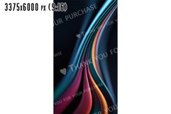 Colorful Lines Create Smooth Patterns in Abstract Design Product Image 4