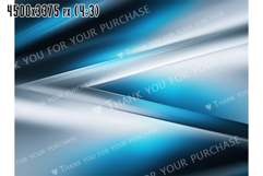 Abstract Background With Blue and Silver Lines and Shapes Product Image 2