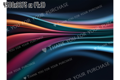 Colorful Lines Create Smooth Patterns in Abstract Design Product Image 2