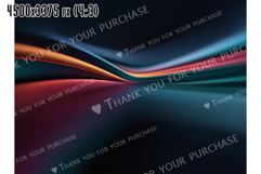 Colorful Abstract Background With Flowing Lines and Curves Product Image 2