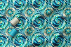 Abstract Tie Dye Seamless Patterns, Tie Dye Digital Paper Product Image 2