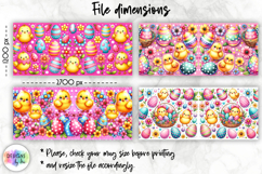 Easter Mug Wrap, Spring Mug Wrap, Easter Bunny, Cute Chick Product Image 2