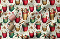 Christmas Seamless Patterns, Holiday Digital Paper Product Image 3