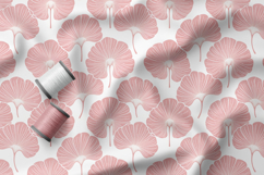 Art Deco Ginkgo Floral Seamless Patterns, Modern Floral Product Image 3