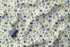 Mediterranean Olive Grove Coastal Patterns, Vintage Prints Product Image 4