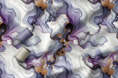 Marble Seamless Patterns, Luxury Elegant Digital Paper Product Image 4