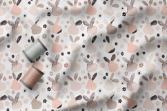 Playful Easter Bunny Seamless Patterns, Easter Digital Paper Product Image 4