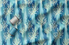 Coastal Seamless Patterns, Ocean Digital Paper, Beach Print Product Image 5