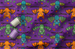 Cute Halloween Monsters Pattern, Ghost &amp; Bat Collection Product Image 5