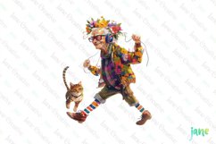 Quirky Grandpa Sublimation Clipart Product Image 1