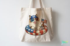 Patriotic Cat Collection PNG Product Image 3