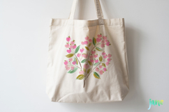 Red &amp; Blush Florals Watercolor Clipart Product Image 3