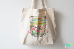 Red &amp; Blush Florals Watercolor Clipart Product Image 3