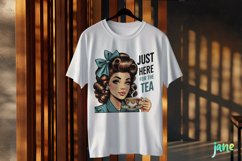 Retro Girl Quotes Sublimation Clipart Product Image 2