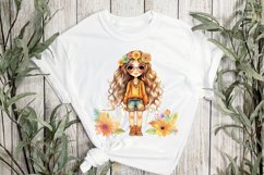Retro Hippie Watercolor Sublimation Product Image 3
