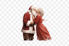 Santa Claus And Mrs.Claus Sublimation Product Image 2