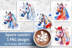 Christmas sublimation bundle| Christmas horse sublimation Product Image 27