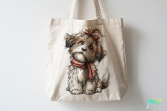 Whimsical Christmas Dogs Clipart Product Image 3