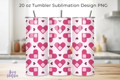 Hospital Worker Nurse Tumbler Wrap 20 oz Seamless Design Product Image 1